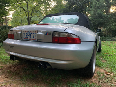 1999 BMW M Roadster in Arctic Silver Metallic over Black Nappa