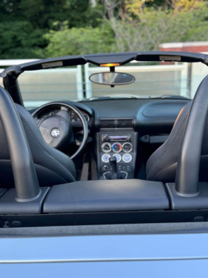 1999 BMW M Roadster in Arctic Silver Metallic over Black Nappa