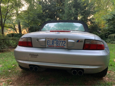 1999 BMW M Roadster in Arctic Silver Metallic over Black Nappa