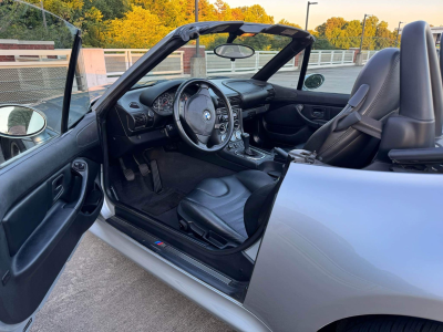 1999 BMW M Roadster in Arctic Silver Metallic over Black Nappa