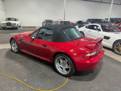 1999 BMW M Roadster in Imola Red 2 over Black Nappa