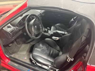 1999 BMW M Roadster in Imola Red 2 over Black Nappa