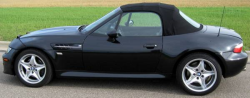 1999 BMW M Roadster in Cosmos Black Metallic over Black Nappa