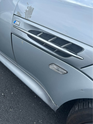 1999 BMW M Roadster in Arctic Silver Metallic over Imola Red & Black Nappa