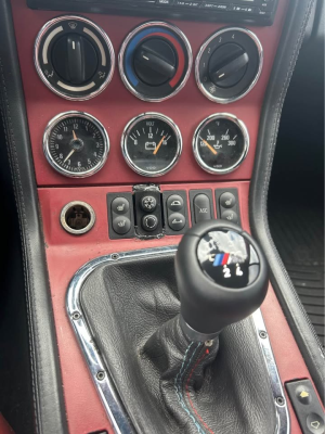 1999 BMW M Roadster in Arctic Silver Metallic over Imola Red & Black Nappa