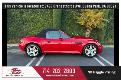 1999 BMW M Roadster in Imola Red 2 over Imola Red & Black Nappa