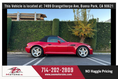 1999 BMW M Roadster in Imola Red 2 over Imola Red & Black Nappa