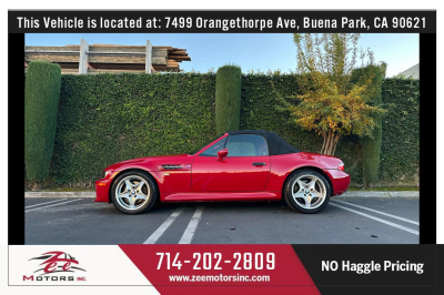 1999 BMW M Roadster in Imola Red 2 over Imola Red & Black Nappa