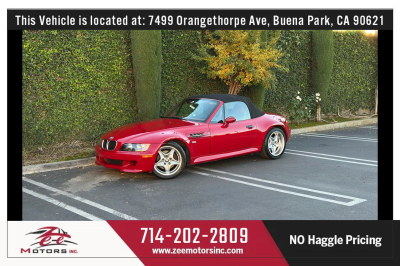 1999 BMW M Roadster in Imola Red 2 over Imola Red & Black Nappa