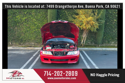 1999 BMW M Roadster in Imola Red 2 over Imola Red & Black Nappa