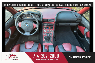 1999 BMW M Roadster in Imola Red 2 over Imola Red & Black Nappa