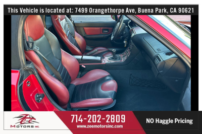 1999 BMW M Roadster in Imola Red 2 over Imola Red & Black Nappa