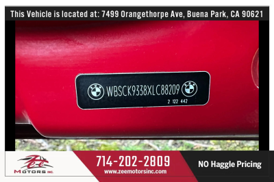 1999 BMW M Roadster in Imola Red 2 over Imola Red & Black Nappa