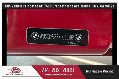 1999 BMW M Roadster in Imola Red 2 over Imola Red & Black Nappa