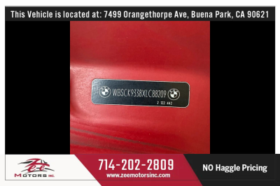 1999 BMW M Roadster in Imola Red 2 over Imola Red & Black Nappa