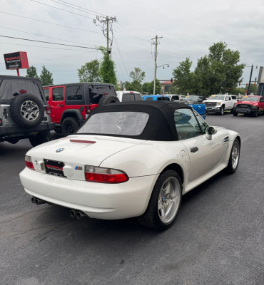 1999 BMW M Roadster in Alpine White 3 over Black Nappa
