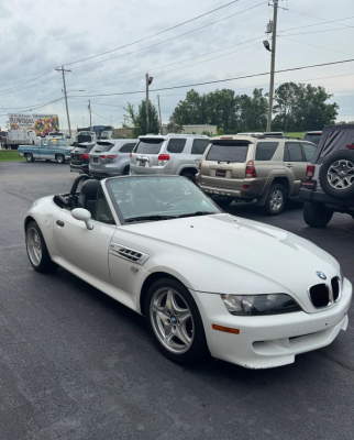 1999 BMW M Roadster in Alpine White 3 over Black Nappa