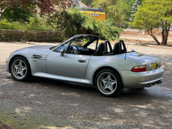 1999 BMW M Roadster in Arctic Silver Metallic over Black Nappa