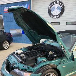 1999 BMW M Roadster in Evergreen over Evergreen & Black Nappa