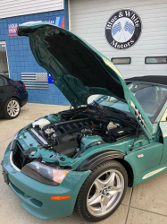 1999 BMW M Roadster in Evergreen over Evergreen & Black Nappa
