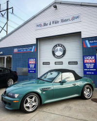 1999 BMW M Roadster in Evergreen over Evergreen & Black Nappa
