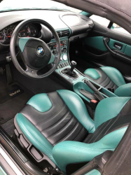 1999 BMW M Roadster in Evergreen over Evergreen & Black Nappa