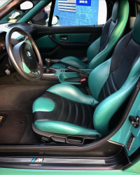 1999 BMW M Roadster in Evergreen over Evergreen & Black Nappa