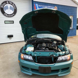 1999 BMW M Roadster in Evergreen over Evergreen & Black Nappa