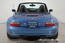1999 BMW M Roadster in Estoril Blue Metallic over Estoril Blue & Black Nappa