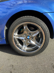1999 BMW M Roadster in Estoril Blue Metallic over Estoril Blue & Black Nappa