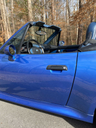 1999 BMW M Roadster in Estoril Blue Metallic over Estoril Blue & Black Nappa