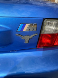 1999 BMW M Roadster in Estoril Blue Metallic over Estoril Blue & Black Nappa