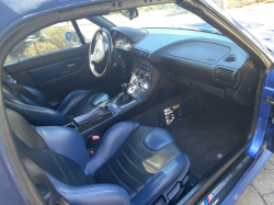 1999 BMW M Roadster in Estoril Blue Metallic over Estoril Blue & Black Nappa