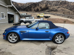 1999 BMW M Roadster in Estoril Blue Metallic over Estoril Blue & Black Nappa