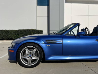 1999 BMW M Roadster in Estoril Blue Metallic over Estoril Blue & Black Nappa