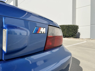 1999 BMW M Roadster in Estoril Blue Metallic over Estoril Blue & Black Nappa