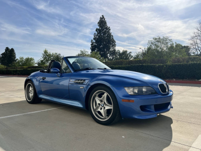 1999 BMW M Roadster in Estoril Blue Metallic over Estoril Blue & Black Nappa