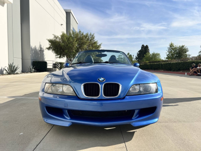 1999 BMW M Roadster in Estoril Blue Metallic over Estoril Blue & Black Nappa