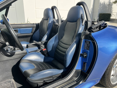 1999 BMW M Roadster in Estoril Blue Metallic over Estoril Blue & Black Nappa
