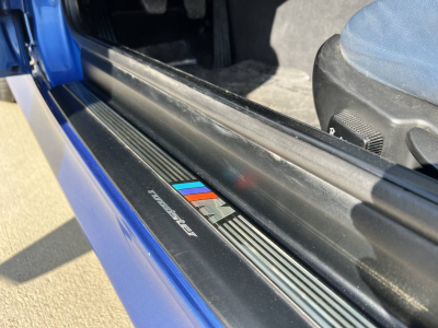 1999 BMW M Roadster in Estoril Blue Metallic over Estoril Blue & Black Nappa