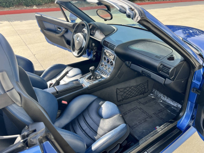 1999 BMW M Roadster in Estoril Blue Metallic over Estoril Blue & Black Nappa