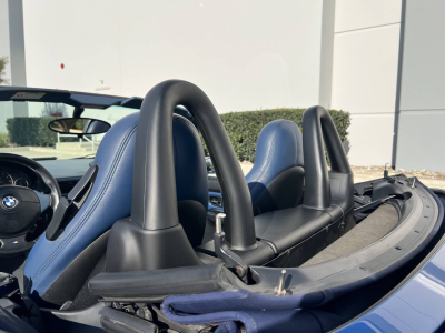 1999 BMW M Roadster in Estoril Blue Metallic over Estoril Blue & Black Nappa