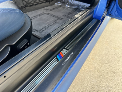 1999 BMW M Roadster in Estoril Blue Metallic over Estoril Blue & Black Nappa