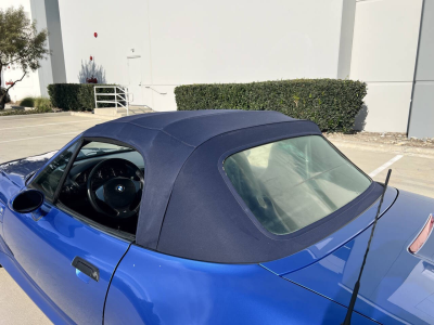 1999 BMW M Roadster in Estoril Blue Metallic over Estoril Blue & Black Nappa