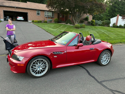 1999 BMW M Roadster in Imola Red 2 over Imola Red & Black Nappa
