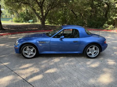 1999 BMW M Roadster in Estoril Blue Metallic over Estoril Blue & Black Nappa