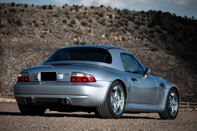 1999 BMW M Roadster in Arctic Silver Metallic over Imola Red & Black Nappa
