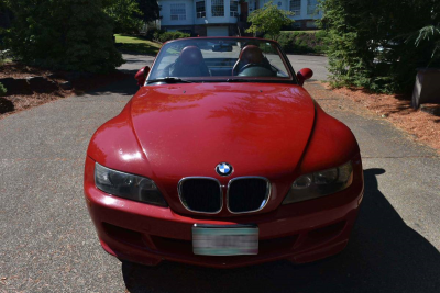 1999 BMW M Roadster in Imola Red 2 over Imola Red & Black Nappa