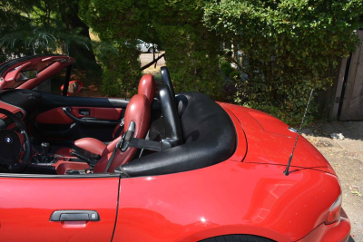 1999 BMW M Roadster in Imola Red 2 over Imola Red & Black Nappa
