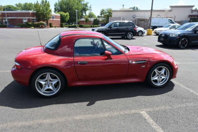 1999 BMW M Roadster in Imola Red 2 over Imola Red & Black Nappa